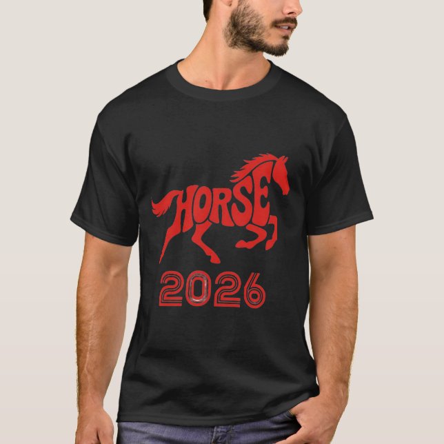 Year of the Horse 2026 T-Shirt (Front)