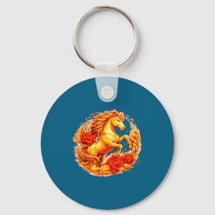 Year Of The Horse Chinese Lunar Zodiac Astrology A Key Ring