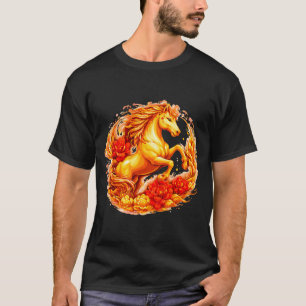 Year Of The Horse Chinese Lunar Zodiac Astrology A T-Shirt