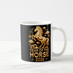 Year Of The Horse Chinese New Year 2026 For Men Or Coffee Mug