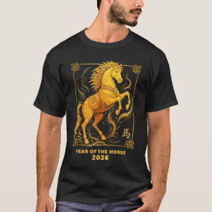 Year Of The Horse Chinese Zodiac Chinese New Year  T-Shirt