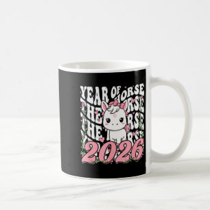 Year Of The Horse For Girls  Coffee Mug