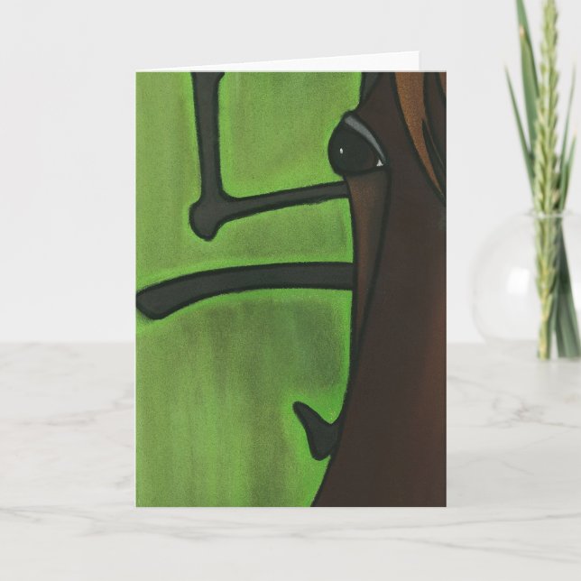 Year of the Horse Greeting Card (Front)