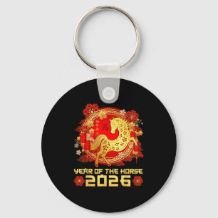 Year Of The Horse Happy Chinese Lunar New Year 202 Key Ring