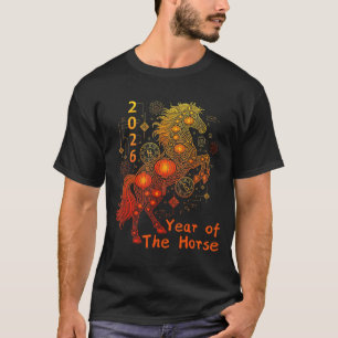 Year Of The Horse Happy Chinese Lunar New Year 202 T-Shirt