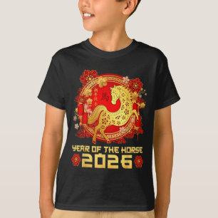 Year Of The Horse Happy Chinese Lunar New Year 202 T-Shirt