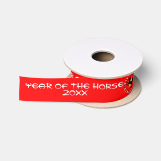 Year of the Horse Satin Ribbon