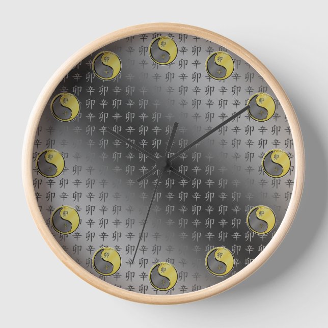 Year of the Metal Rabbit Clock (Front)