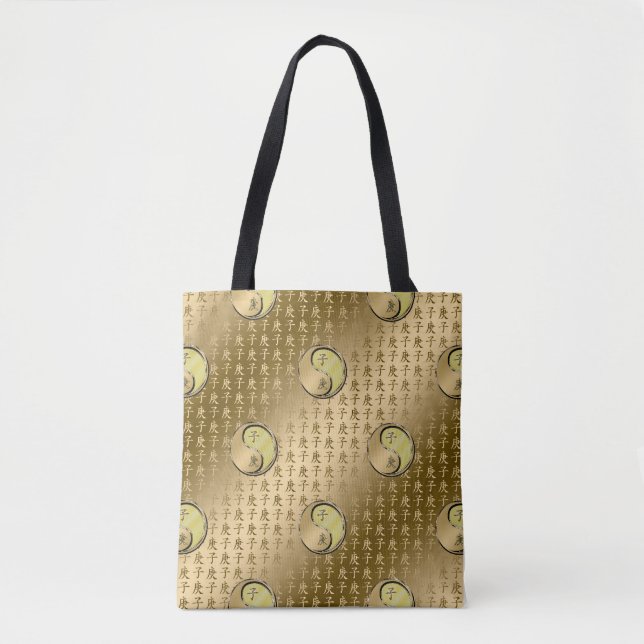 Year of the Metal Rat Tote Bag (Front)
