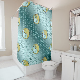 Year of the Metal Snake Shower Curtain