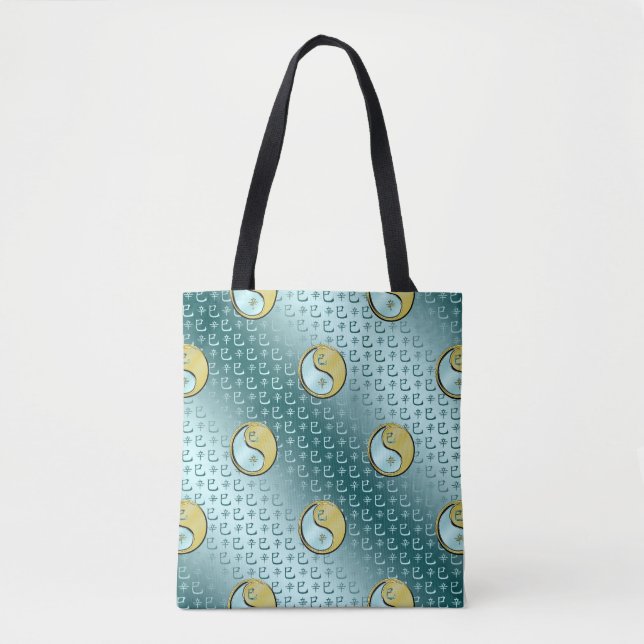 Year of the Metal Snake Tote Bag (Front)