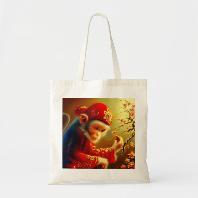 Year of the Monkey 11 Tote Bag (Front)