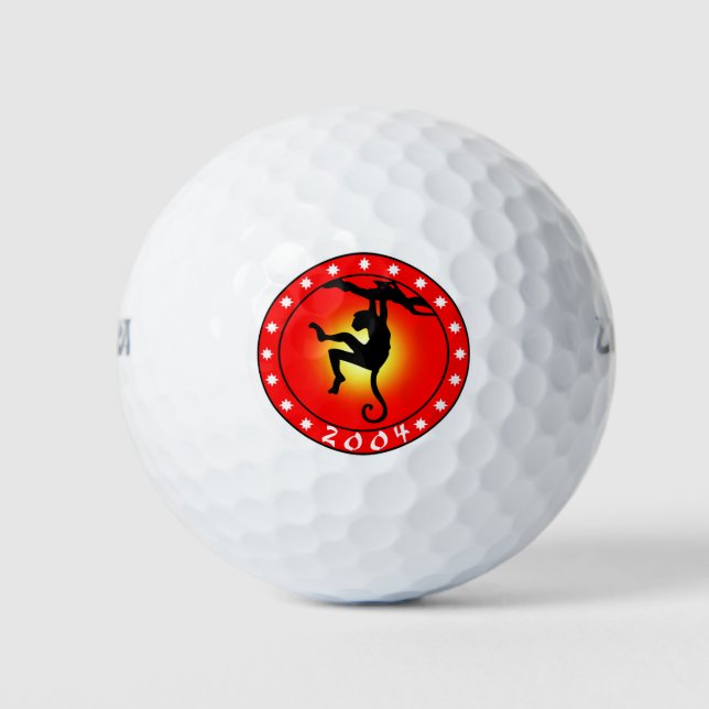 Year of the Monkey 2004 Golf Balls (Front)