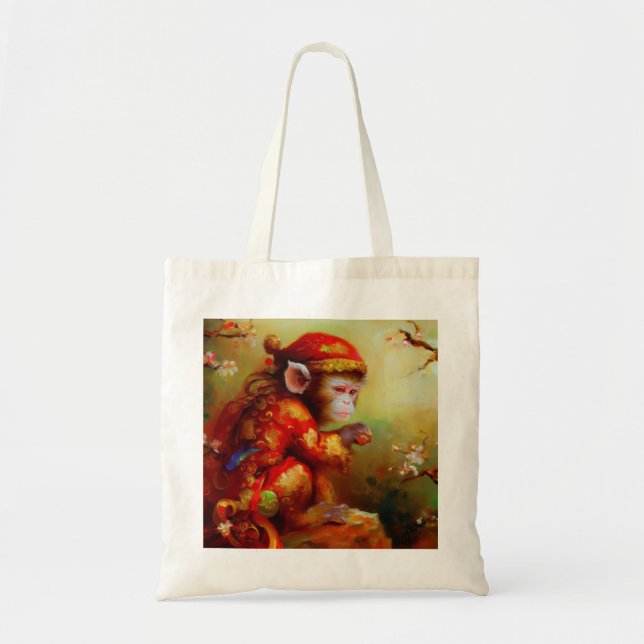 Year of the Monkey 8 Tote Bag (Front)