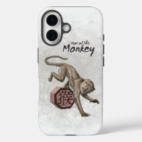 Year of the Monkey Chinese Zodiac Art