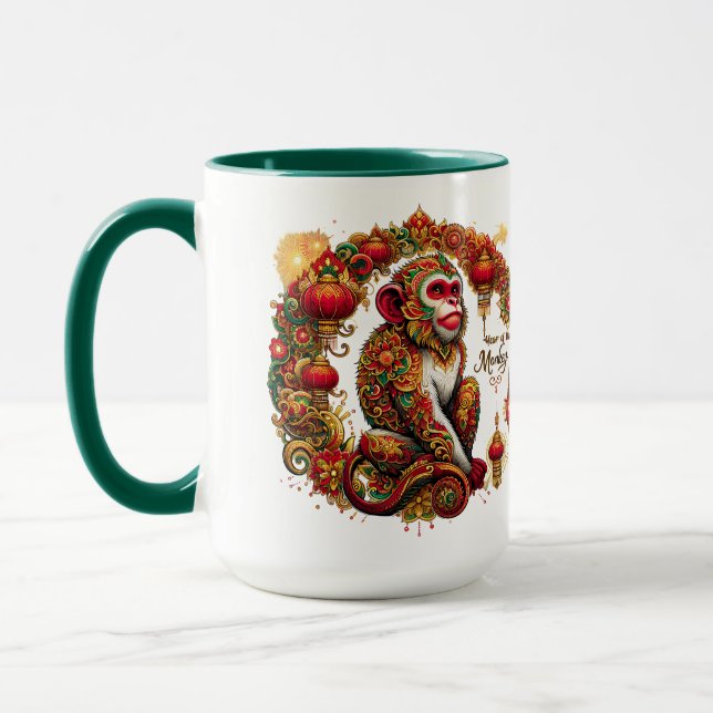  Year of the Monkey Mug (Left)