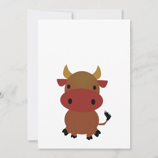 Year of the Ox 2021blank Invitation (Front)