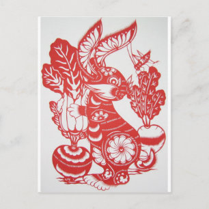 Year of the Rabbit 2011 Holiday Postcard