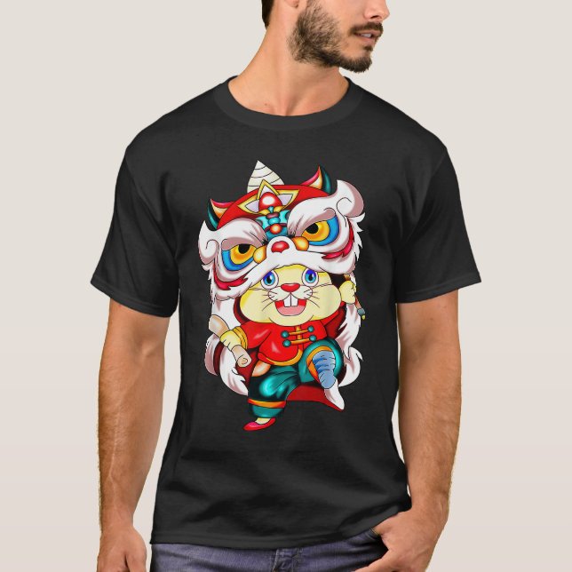 Year of the Rabbit 2023 Chinese New Year Costume   T-Shirt (Front)