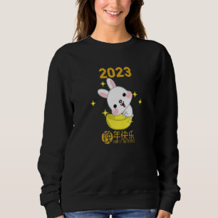 Year Of The Rabbit 2023 Chinese Zodiac Lunar New Y Sweatshirt