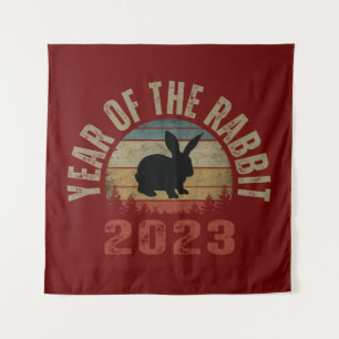 YEAR OF THE RABBIT 2023 TAPESTRY