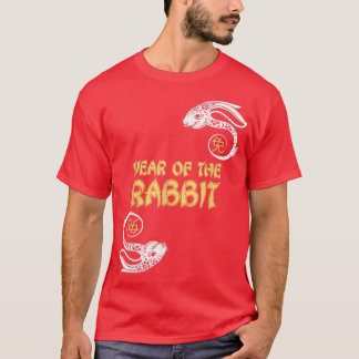 Year of The Rabbit 2023, Zodiac Rabbit Chinese Zod T-Shirt