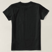 Year of the Rabbit Black Glitter T-Shirt (Design Back)