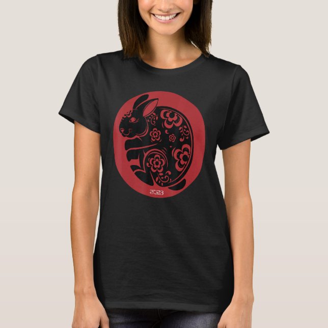Year Of The Rabbit Chinese 2023  Men & Women T-Shirt (Front)
