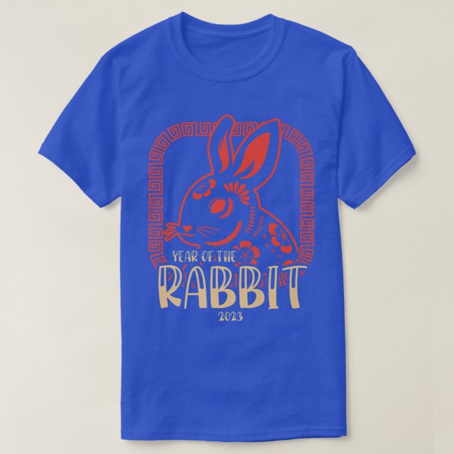 Year Of The Rabbit Chinese New Year 2023 Premium T T-Shirt (Design Front)
