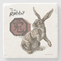 Year of the Rabbit Chinese Zodiac Animal Art