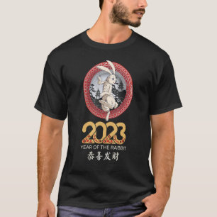 Year of the Rabbit   Chinese Zodiac NEW YEAR 2023 T-Shirt