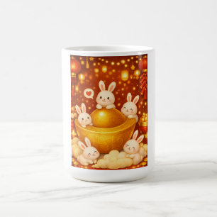 Year of the rabbit coffee mug