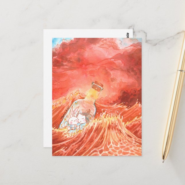 Year of the Rabbit- DNM Postcards (Front/Back In Situ)