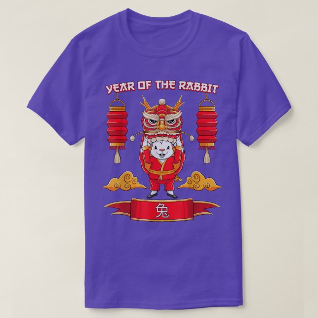 Year Of The Rabbit Happy Chinese New Year 2023 Zod T-Shirt (Design Front)