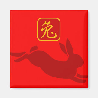 year of the rabbit magnet