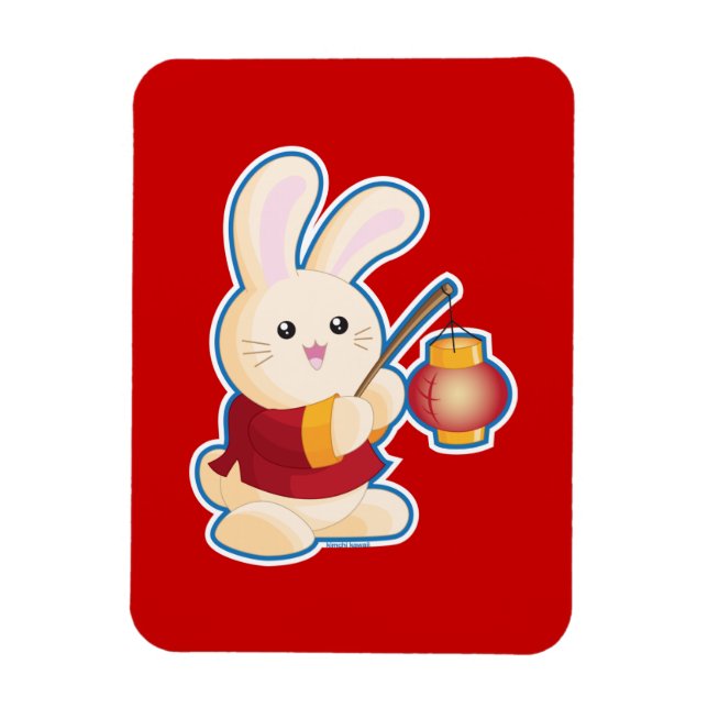 Year of the Rabbit Magnet (Vertical)