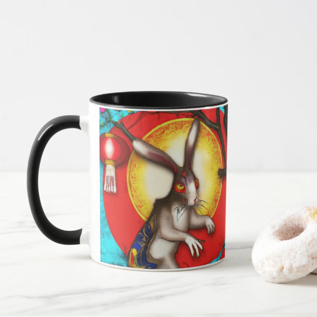 Year of the rabbit mug (With Donut)