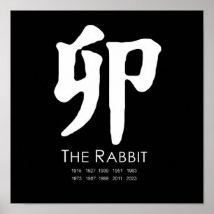 Year of the Rabbit Poster