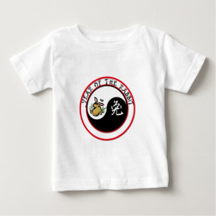 Year of the Rabbit - yinyang Baby T-Shirt
