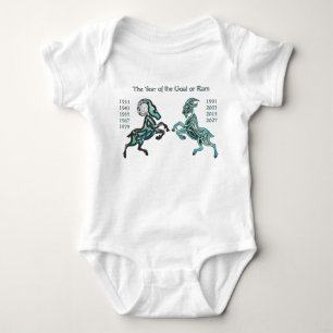 Year of the Ram/Goat Baby Bodysuit