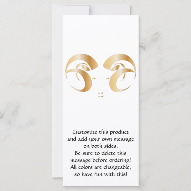 Year of the Ram / Sheep (Front)