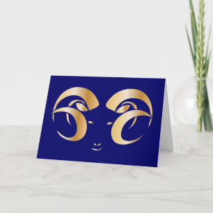 Year of the Ram / Sheep Holiday Card
