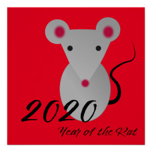 Year of the Rat 2020 Poster