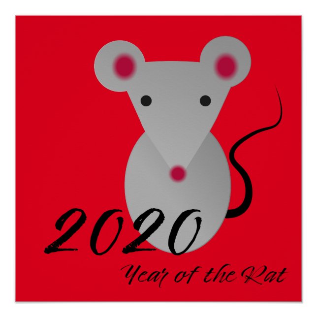 Year of the Rat 2020 Poster (Front)