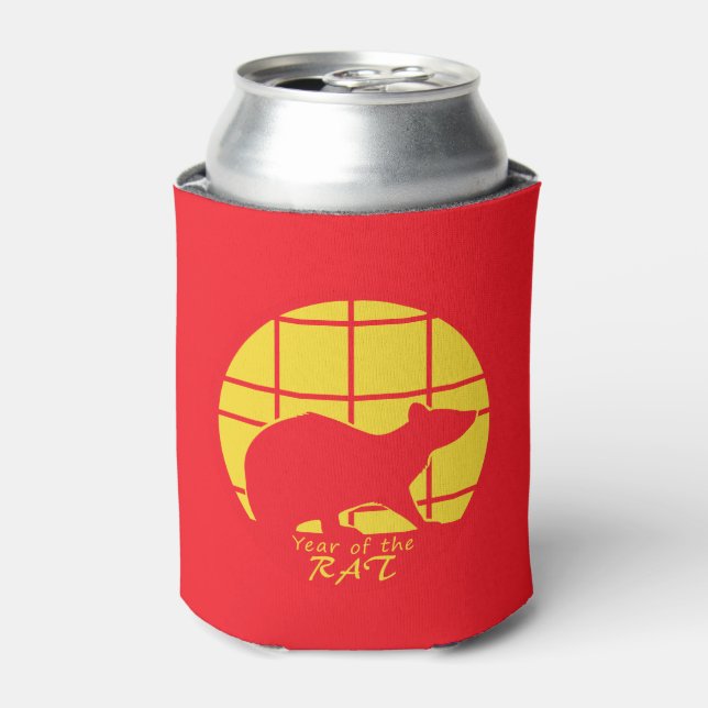 Year of the Rat Can Cooler (Can Front)