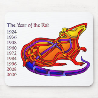 Year of the Rat Mouse Mat