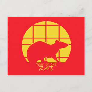 Year of the Rat Postcard