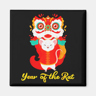 Year Of The Rat Shirt Kids 2020 Chinese Lunar New Magnet