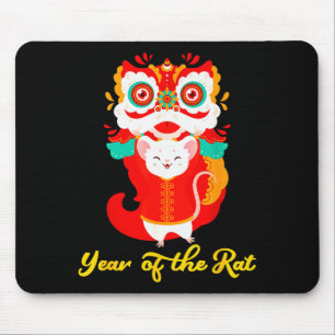 Year Of The Rat Shirt Kids 2020 Chinese Lunar New Mouse Mat