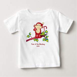 Year of the Red Monkey 2016 Baby Shirt